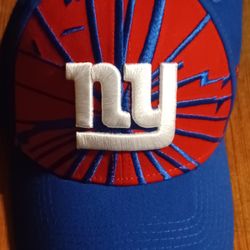 NY York Giants Hat Cap New Era Size Small Medium Head Tear Trucker Shattered