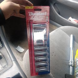 10 Pc Deep Socket Set Metric