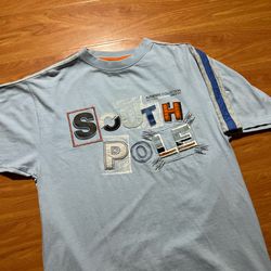 Vintage Y2K SouthPole embroidered Tshirt Size M/L