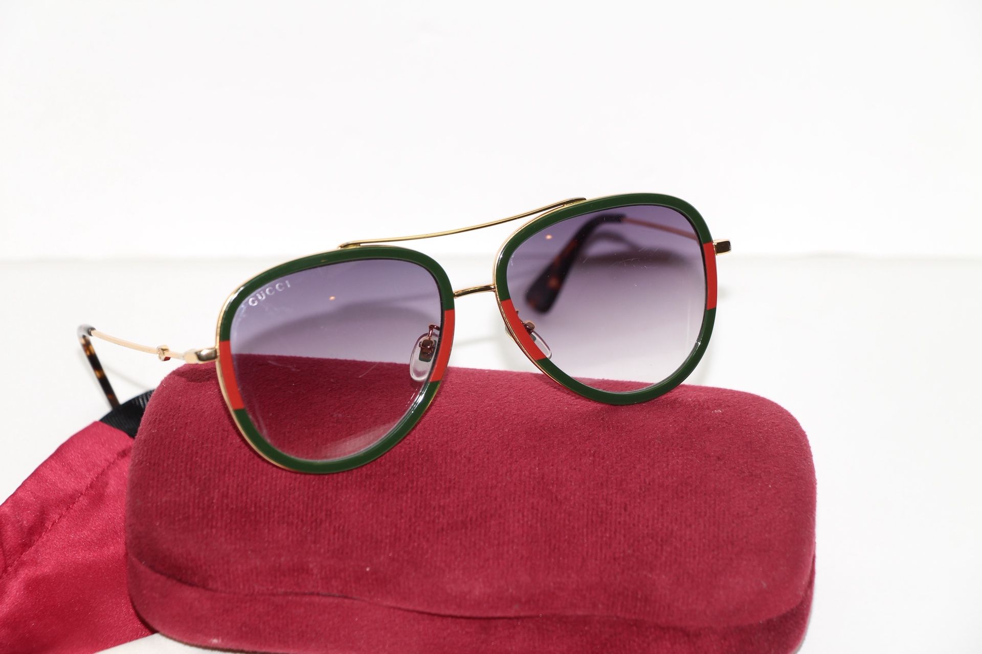 Gucci GG0062S Sunglasses Aviators 