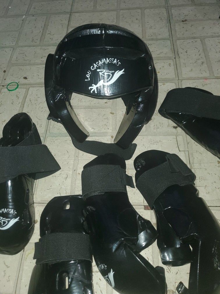 Red Dragon Kids Karate Sparing Gear