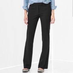 GAP Modern Boot Cut Pants Stretch Mid Rise Work Trousers Women's 2A