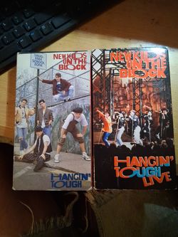 Two "Original" Backstreet Boys VHS tapes
