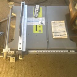 New Ryobi 10” Table Saw