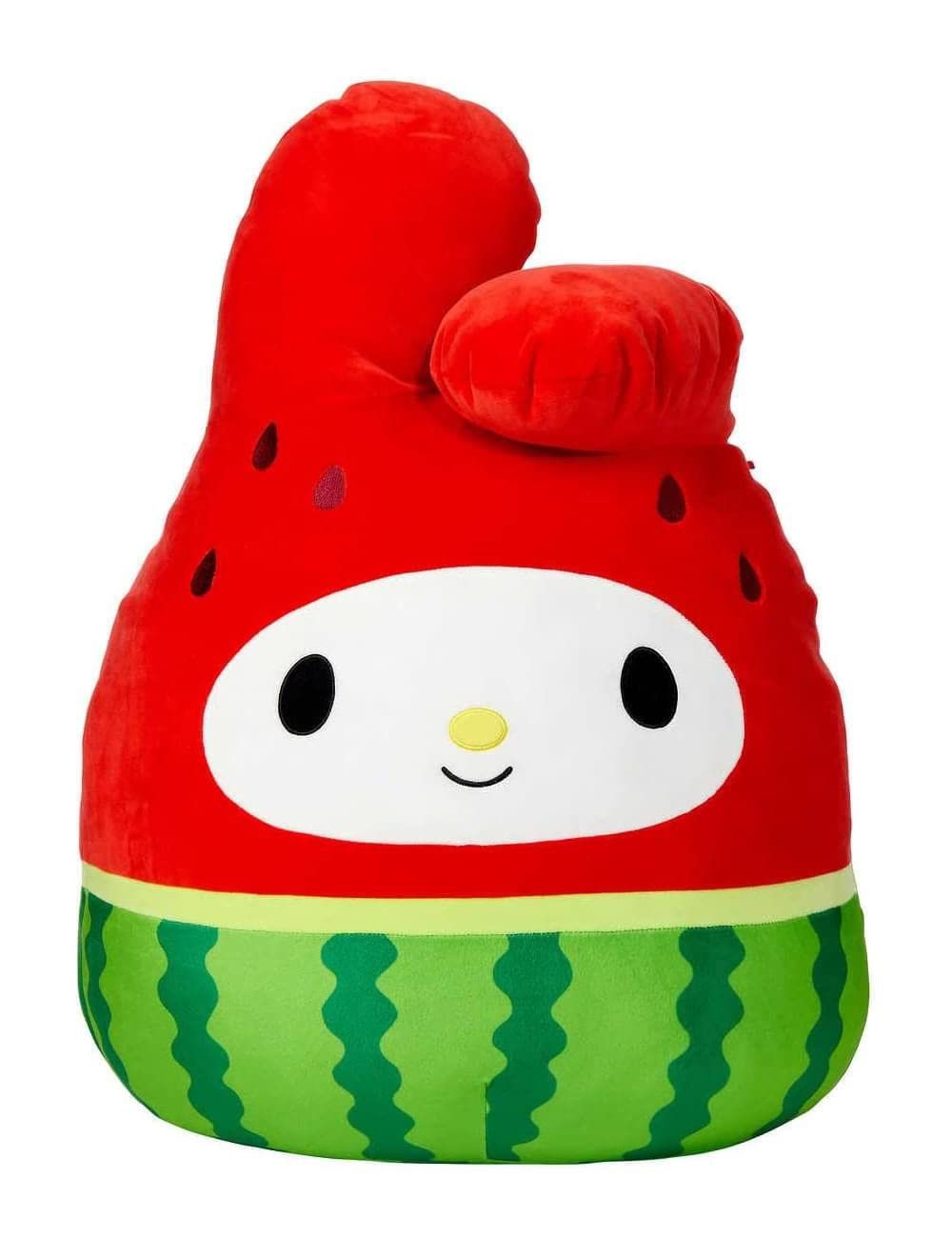 Squishmallows x Sanrio My Melody Watermelon Stuffed Plush Doll X-Large 20" Used