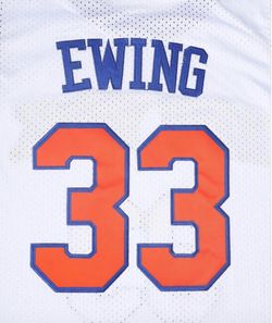Knicks Ewing #33 mesh stitched basketball jersey ***READ BELOW