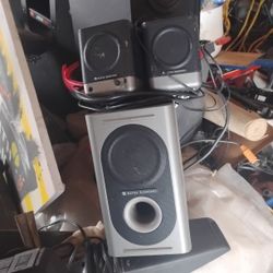 ALTEC LANSING AMP SPEAKERS