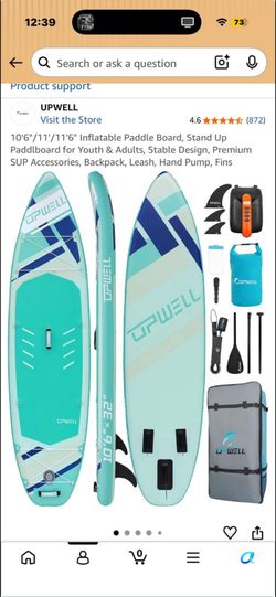 Paddle board