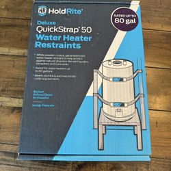 Water Heater Restraints (brand New)