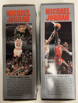 Michael Jordan Locker Series Storage Boxes - No Cards - Collector Box #’s 3 & 6