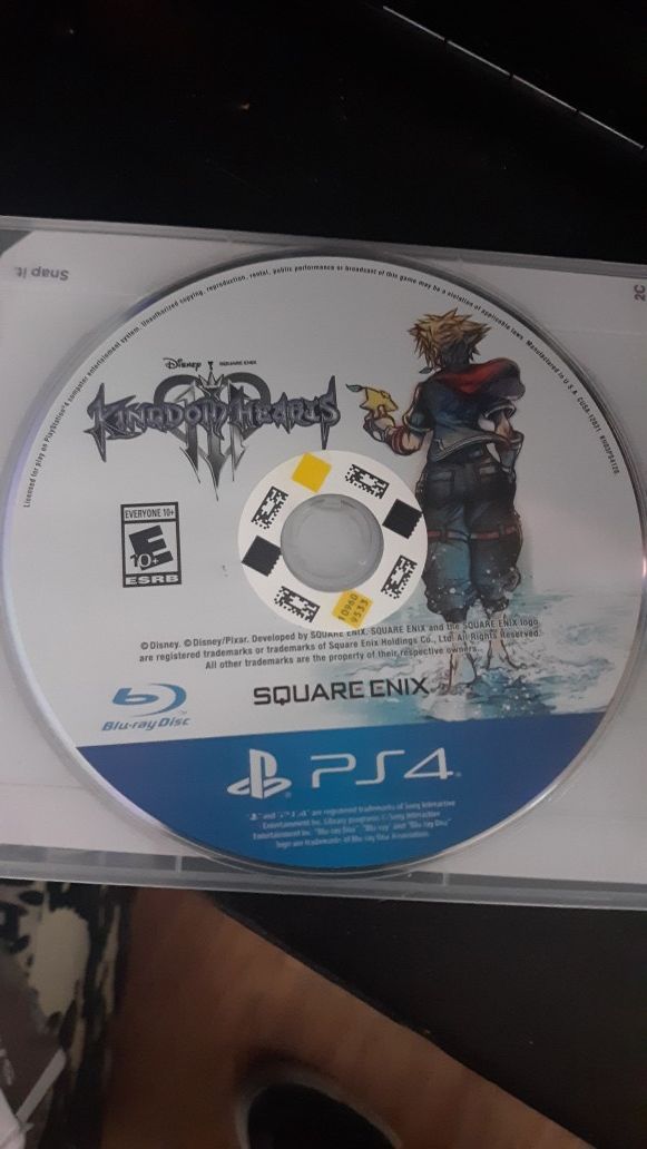 Kingdom Hearts 3 - PS4