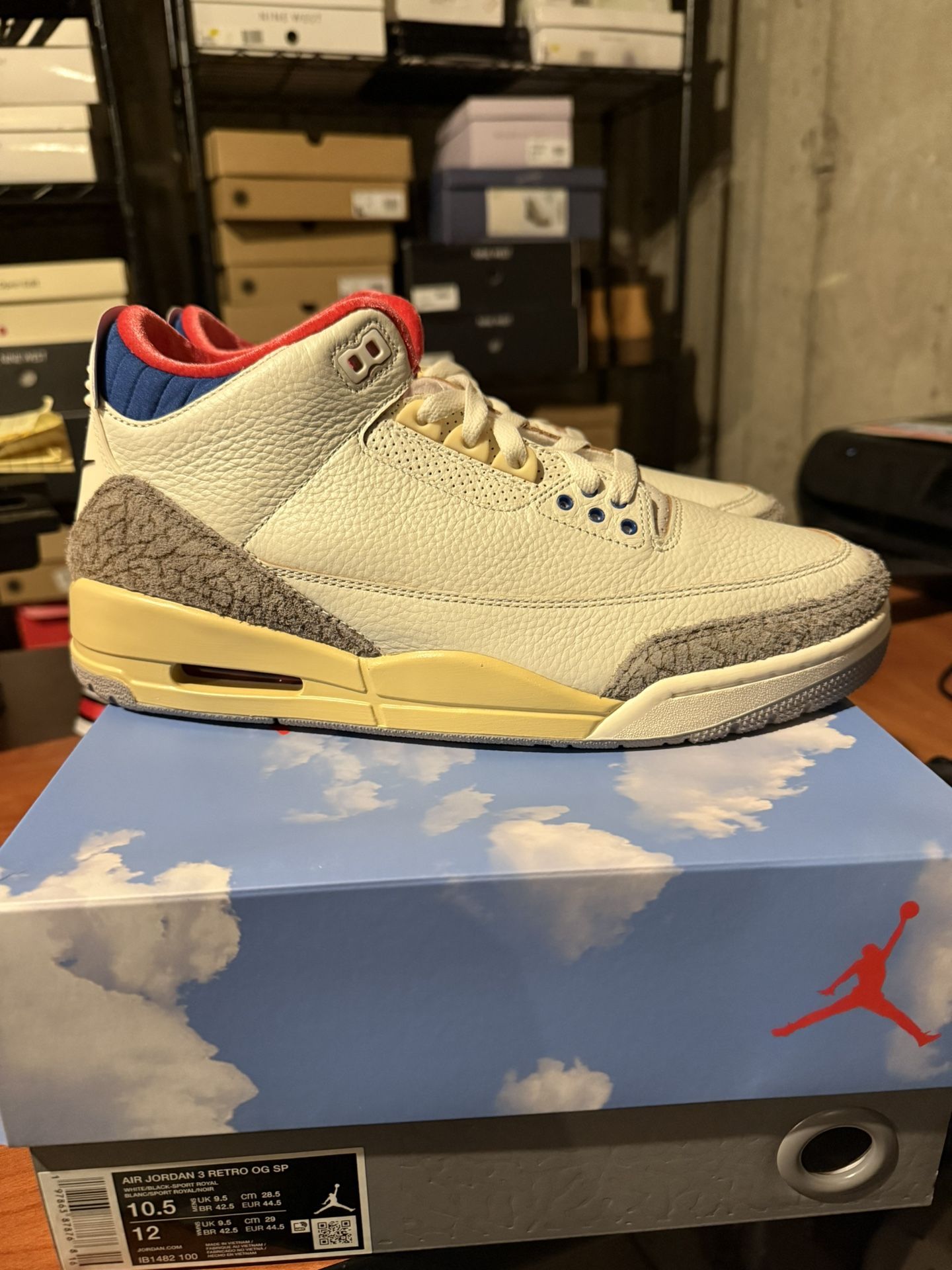Jordan 3 Seoul 2.0 Sz 10.5 Men Ds