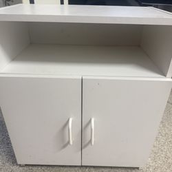 White Storage Cabinet