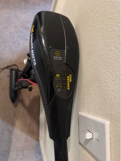 Trolling motor and battery