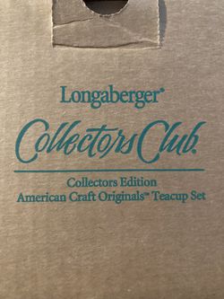 Longaberger Teacup Set Thumbnail