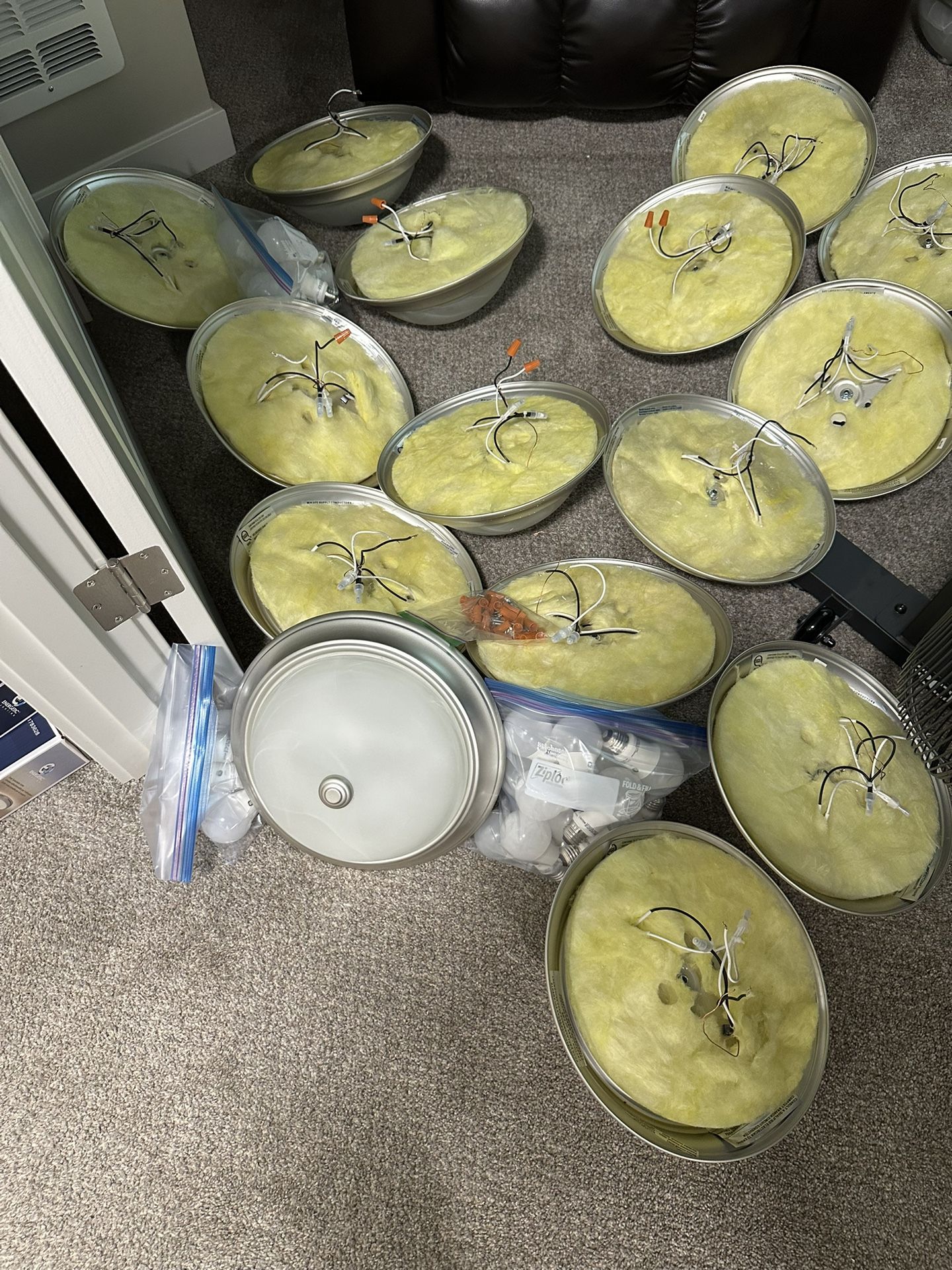 17 Nickel Ceiling Lights