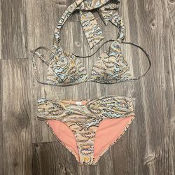 Athleta bikini set multicolor  