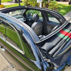 2012 GUCCI FIAT 500 CONVERTIBLE. AUTHENTIC 