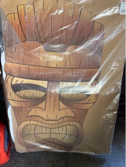 Tiki decor 3 pieces