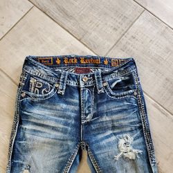 Rock Revival Jeans "Ferry" 24x34 Mid Rise, Boot Cut
