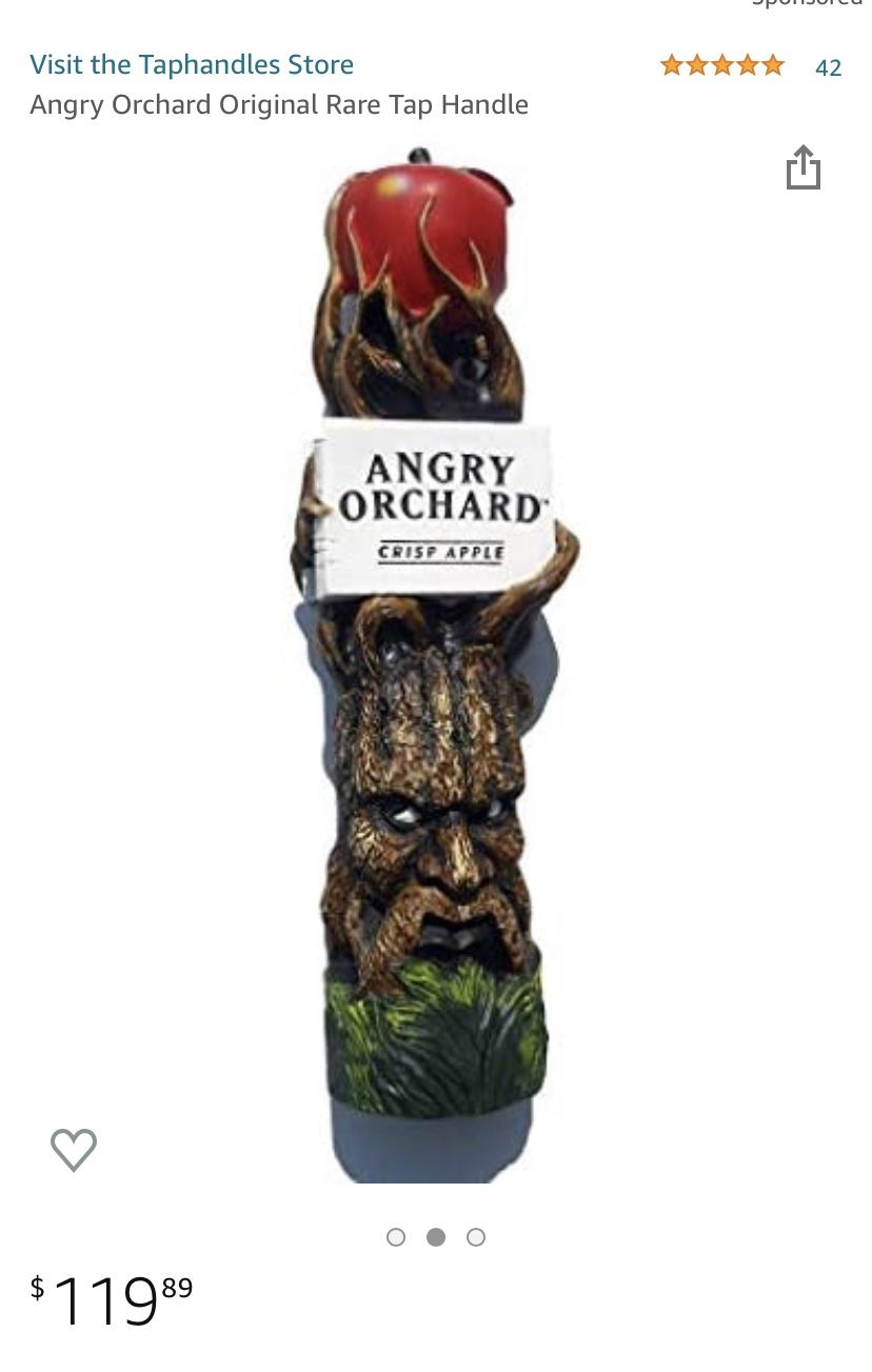Beer Tap Handle - Angry Orchard