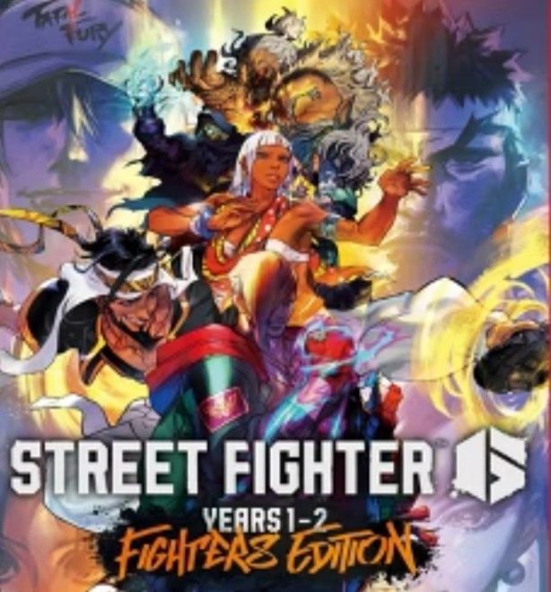 Street Fighter Years 1-2 Fighters Edition Switch 2 
