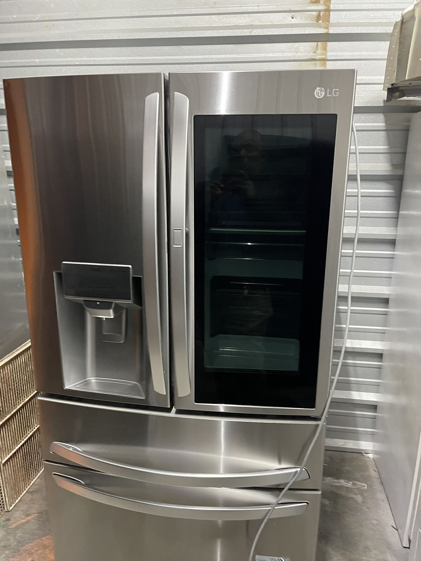 Lg Stainless Steel 4 Door Smart Refrigerator 