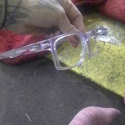 Oakley's Overhead Clear Glasses