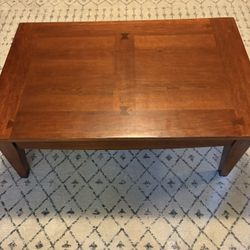 Solid Hardwood Coffee Table