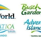 SeaWorld, Busch Gardens Adventure Island And Aquatica Ticket Parking Included.