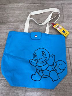 Pokemon Blue Squirtle Tote Bag new shopping canvas