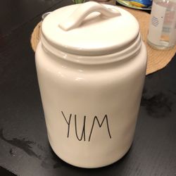 Yum Rae Dunn Cookie Jar