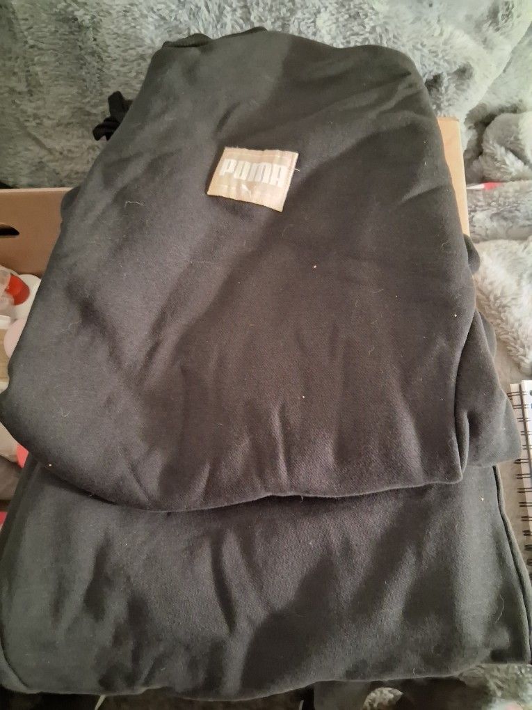 Used, Black Puma Sweatsuit Size Women's Xl