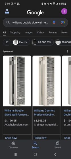 Double Side Wall Heater