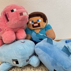 Minecraft Plush Toys 8 Inches  Tall