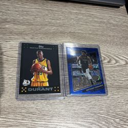 2 Sports Cards — $15 Each or Both for $25