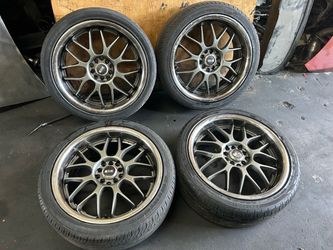 Wheels and tires xxR 18 in