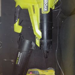 Ryobi 18v Blower w/ 4amp Battery and Charger