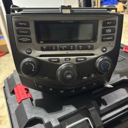 2005 Honda Accord Radio 
