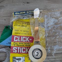 Vintage Click Stick Bike. 70's. 