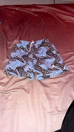 blue & black jordan shorts