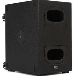Qsc ks 112/   2000 watts Subwoofer 
With Cover Bag