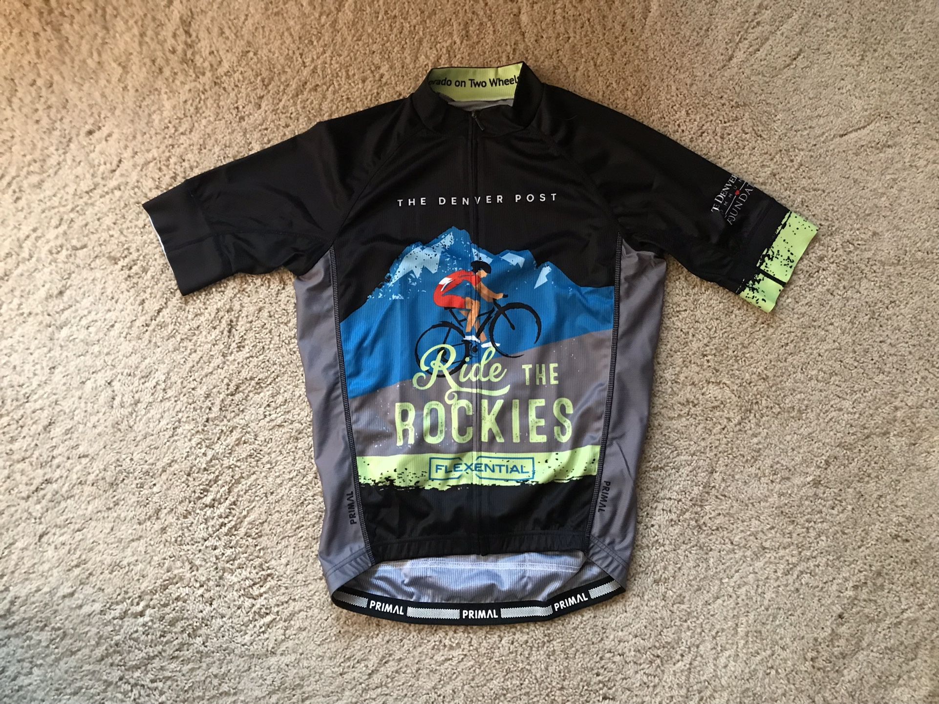 Ride the Rockies Cycling Jersey - Medium