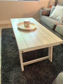 Coffee Table and (2) Side Tables