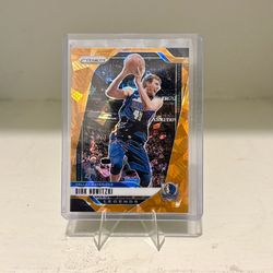 Dirk Nowitzki Cracked Ice Prizm