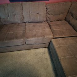 Large Tan Sectional 