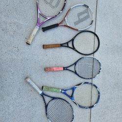Tennis rackets (6)