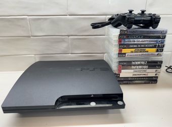 PlayStation 3 (500GB) + 13 Games + 1 Controller