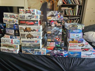 Model Kit Collection - 28+ Kits - $1,200 OBO