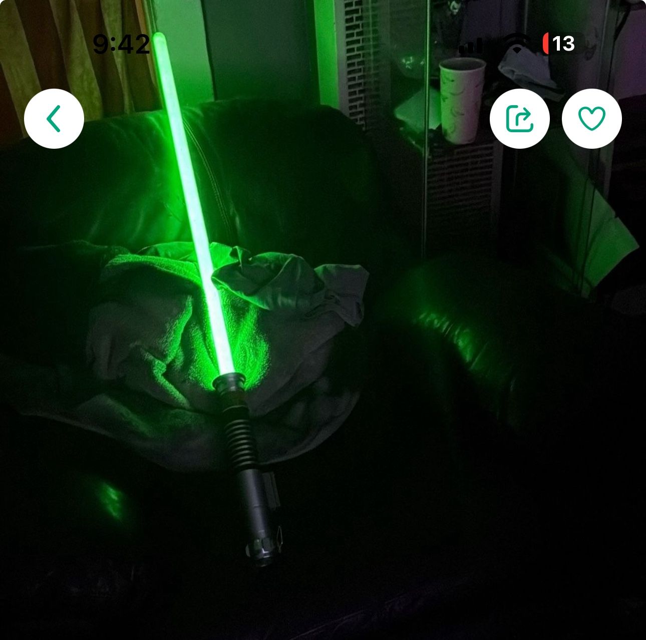 Disneys Yodas Light Saber